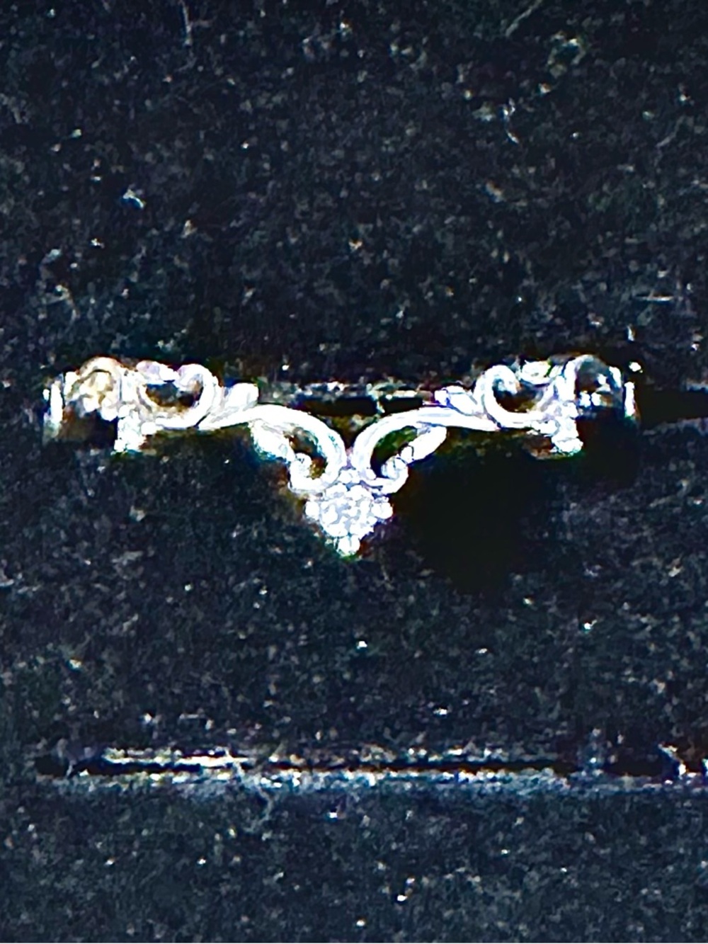 NIB Oval Moissanite 925 Sterling Bridal Set Rings, Art Deco Style, Size 9 - Picture 4 of 6